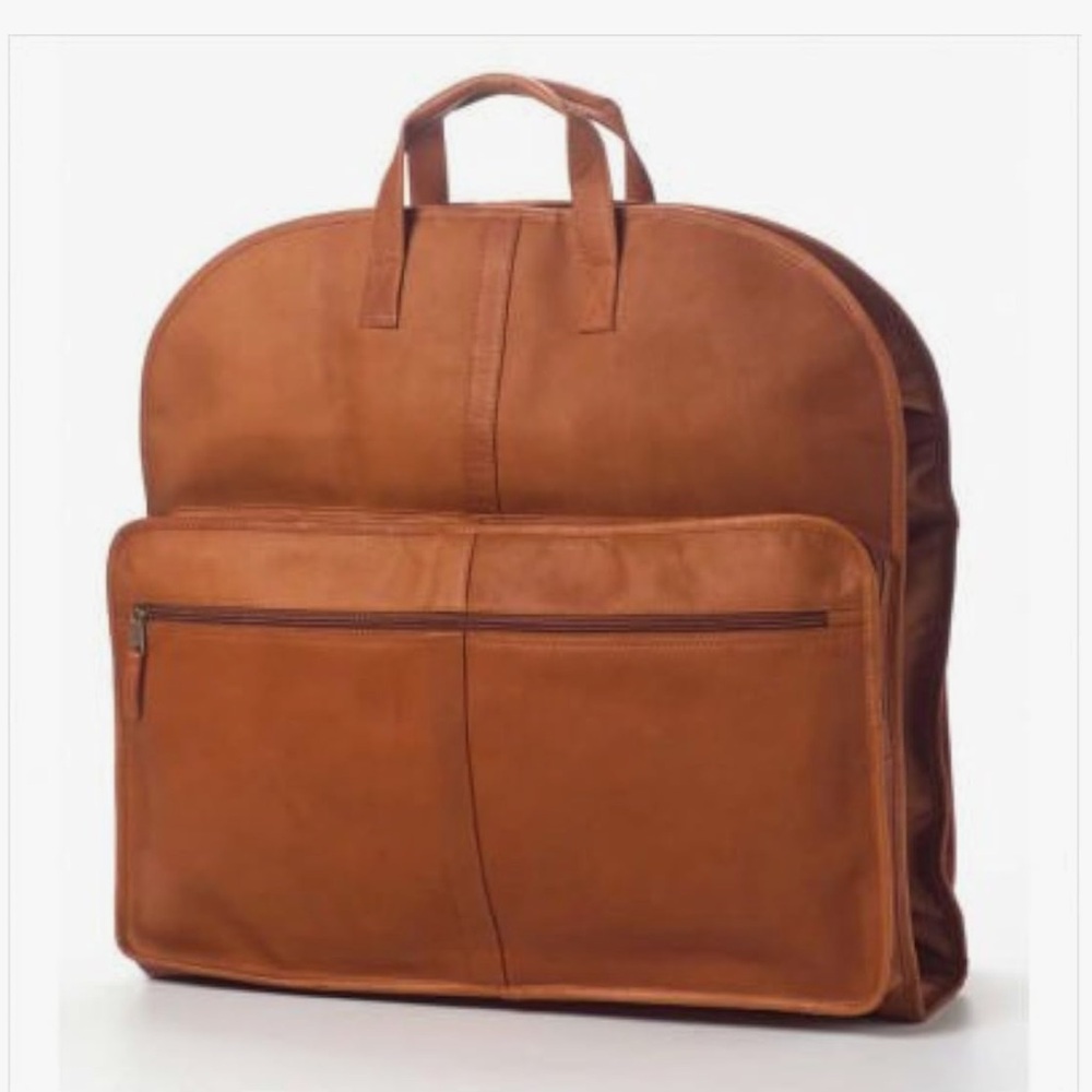 🌾 Clava Leather One Night Suiter Garment‎ Bag
